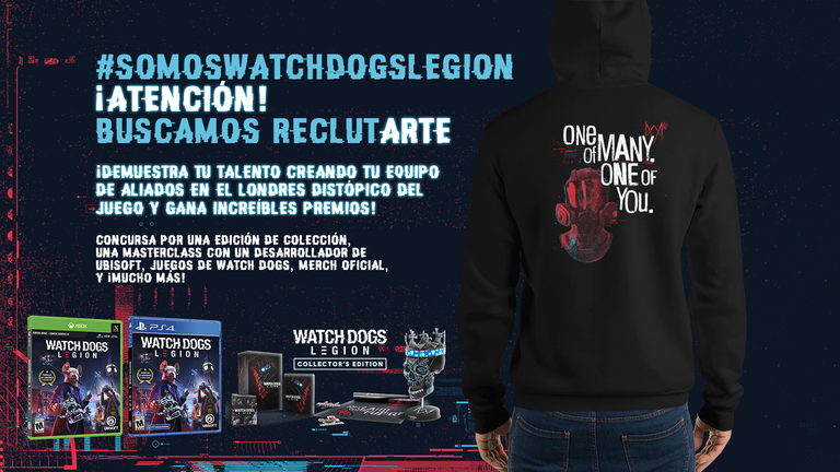 ¡Únete a la resistencia y participa en el concurso de fanart: “¡Crea tu propia resistencia en WATCH DOGS LEGION!”
